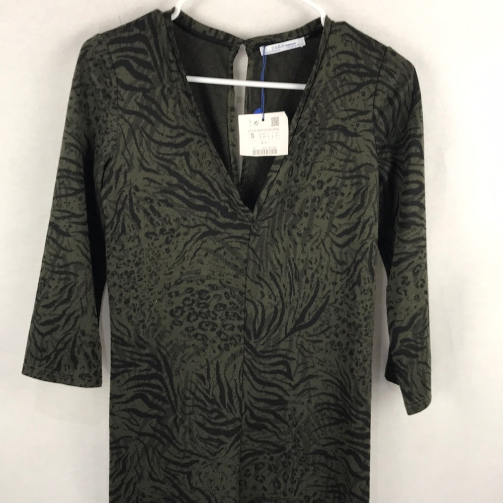 Zara jumpsuit small NWT animal print - Picture 2 of 11